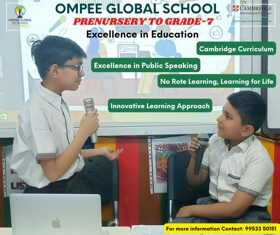 At Ompee Global School, we focus on nurturing confident and capable individuals through: